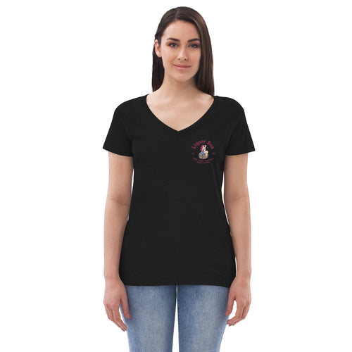 The LB Women’s recycled v-neck t-shirt